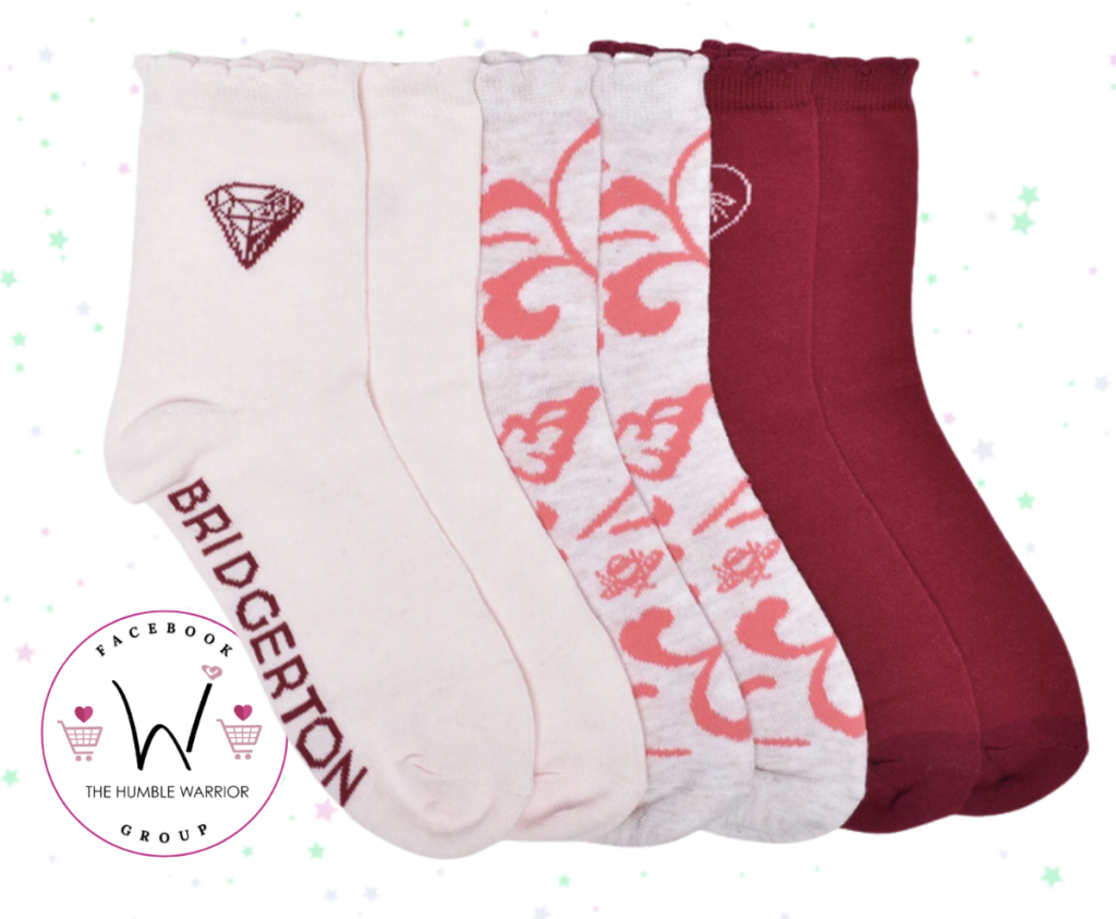 The Bridgerton Valentine’s Day Giftable Crew Socks!